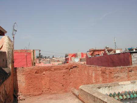 Sur les toits de la Medina